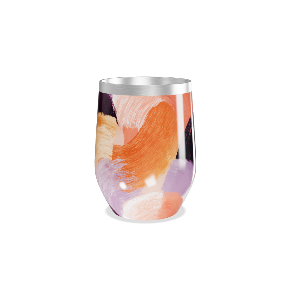 Copo Térmico Slim - Aço Inox Cores Abstratas