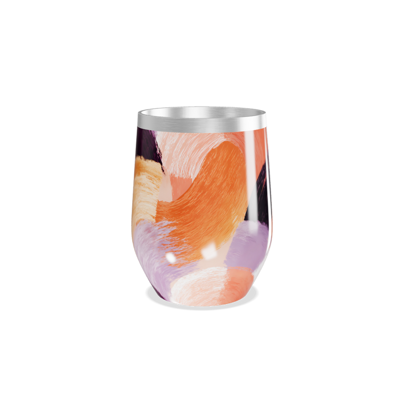 Copo Térmico Slim - Aço Inox Cores Abstratas