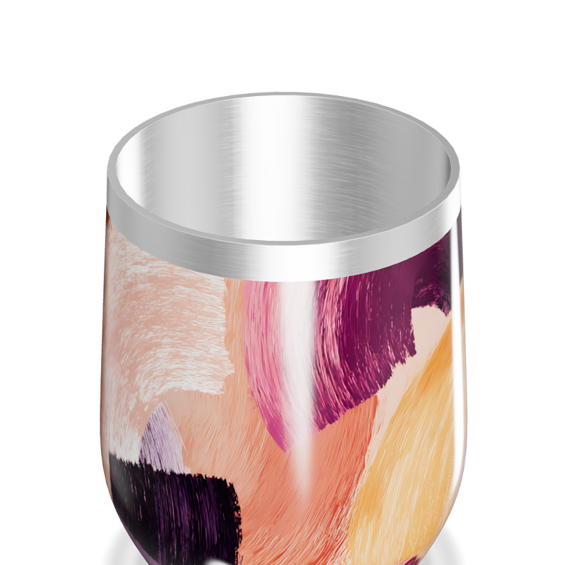 Copo Térmico Slim - Aço Inox Cores Abstratas