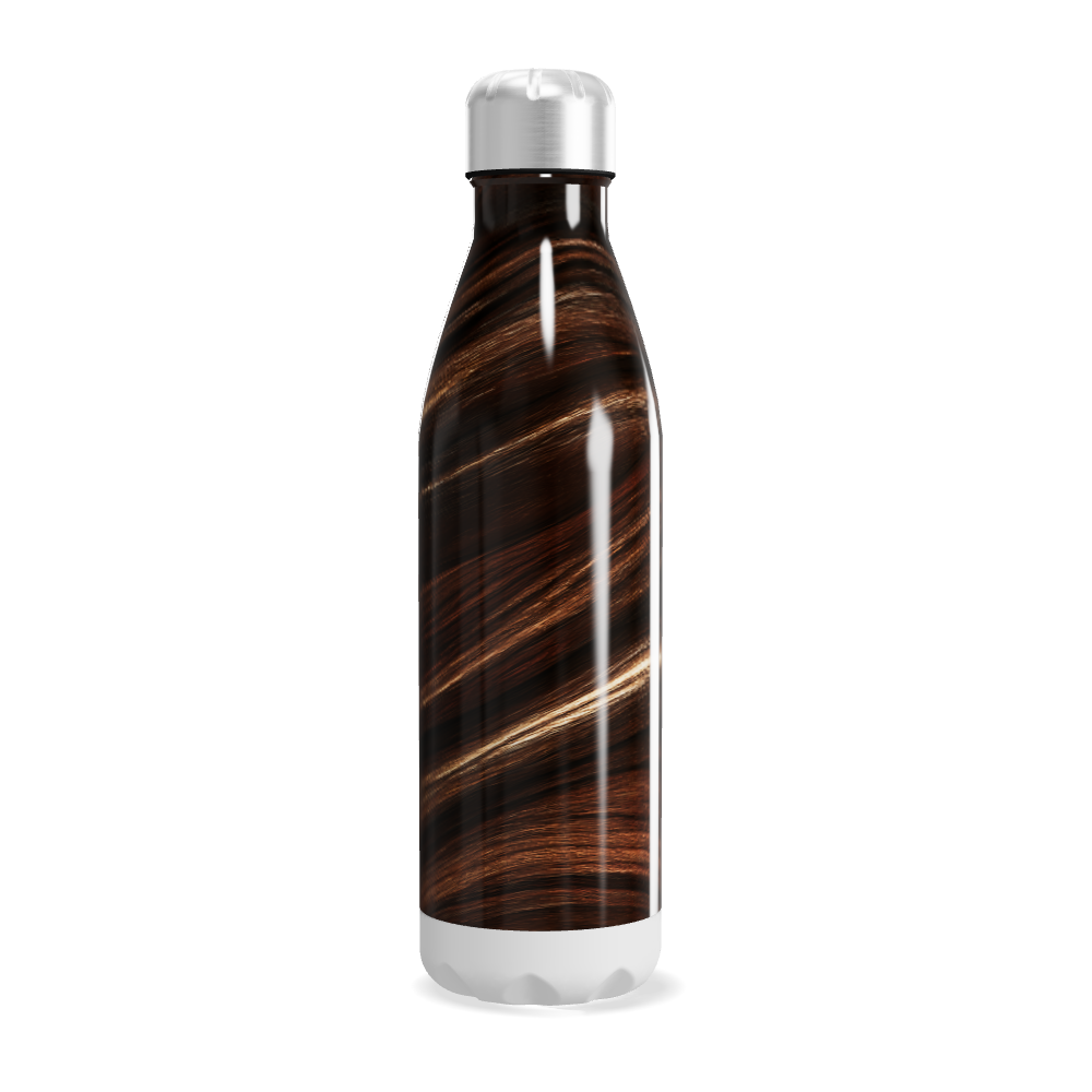 Garrafa Inox - Efeito Madeira