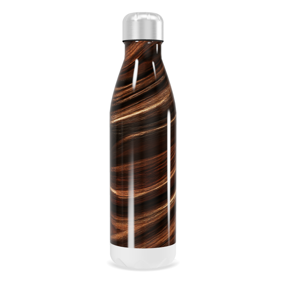 Garrafa Inox - Efeito Madeira