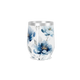 Copo Térmico Slim - Floral Azul Inox