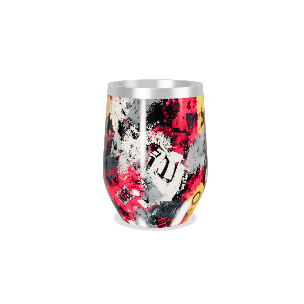 Copo Térmico Slim - Estampa Colorida Abstrata