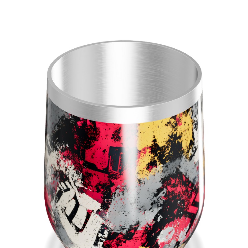 Copo Térmico Slim - Estampa Colorida Abstrata