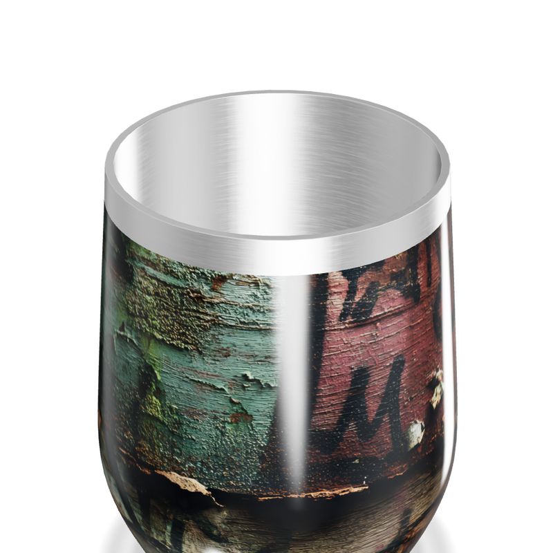 Copo Térmico Slim - Estampa Grafite Colorido