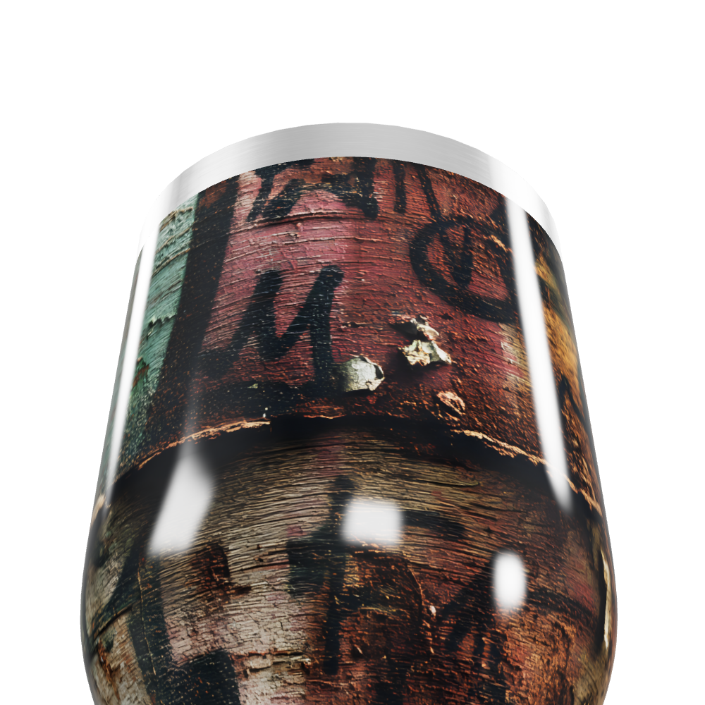 Copo Térmico Slim - Estampa Grafite Colorido