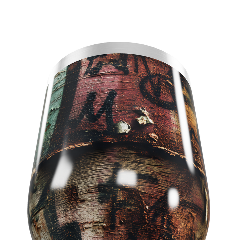 Copo Térmico Slim - Estampa Grafite Colorido