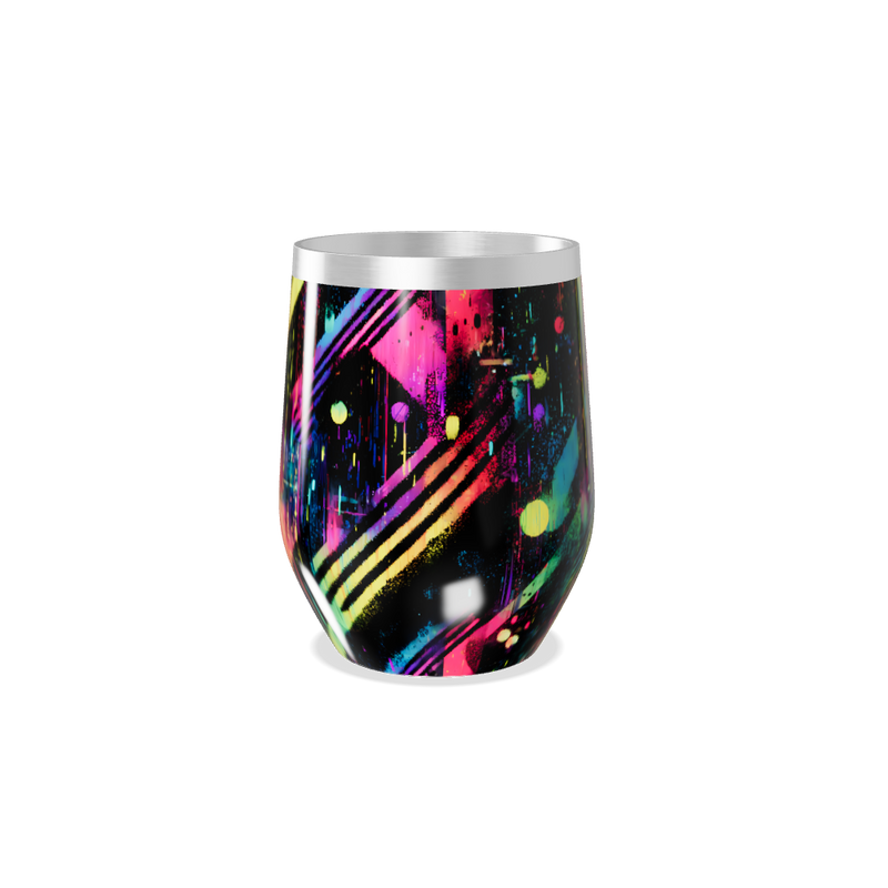 Copo Térmico Slim - Colorido Aço Inox Estampado