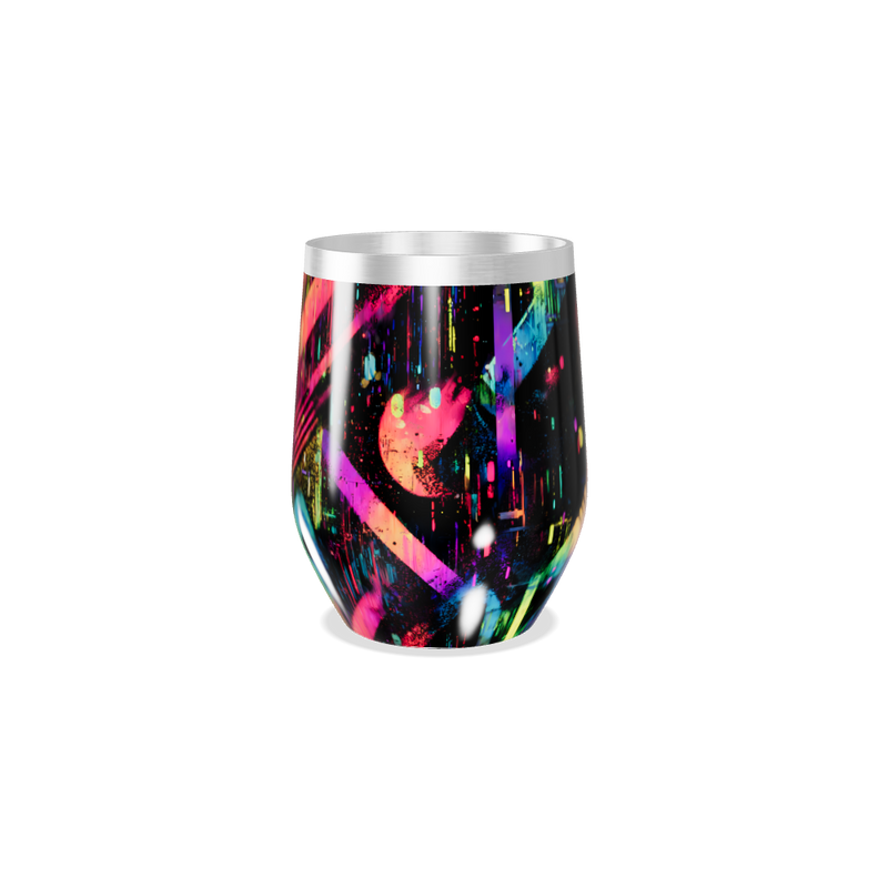 Copo Térmico Slim - Colorido Aço Inox Estampado