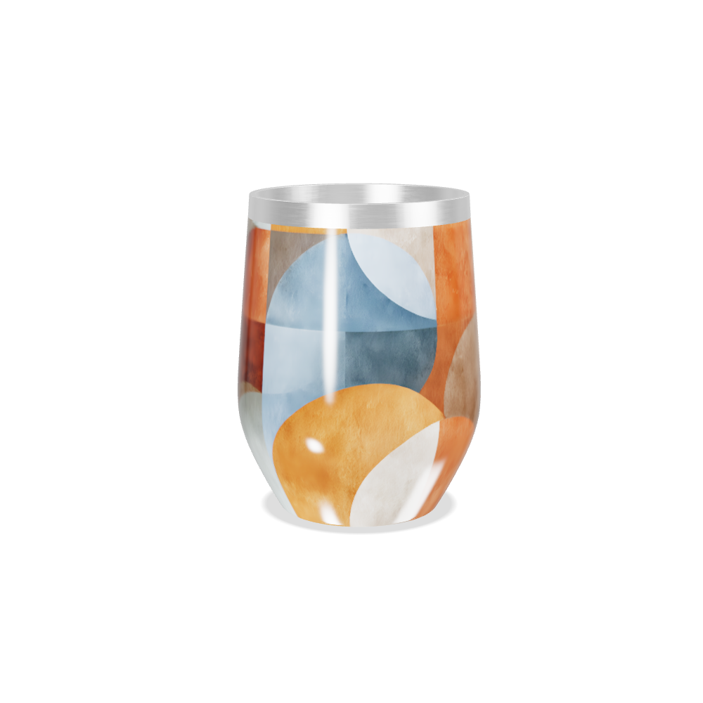 Copo Térmico Slim - Estampado Colorido Inox