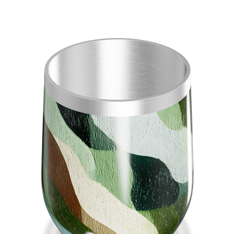 Copo Térmico Slim - Camuflado Verde