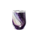 Copo Térmico Slim - Mármore Roxo Elegante