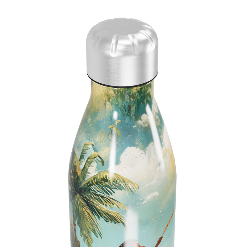 Garrafa Inox - Estampa Menino Colorida