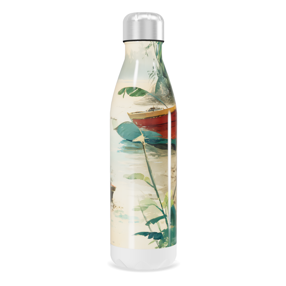 Garrafa Inox - Estampa Tropical 500ml
