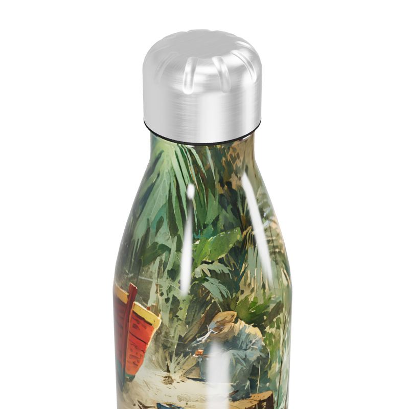 Garrafa Inox - Estampa Tropical 500ml