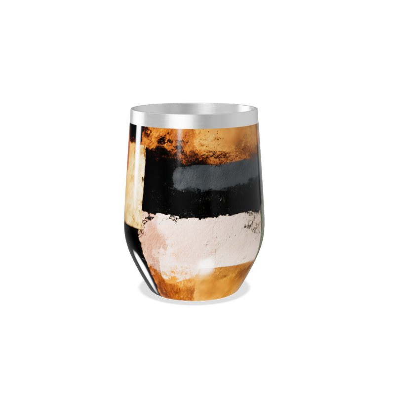 Copo Térmico Slim - Abstrato Aço Inox