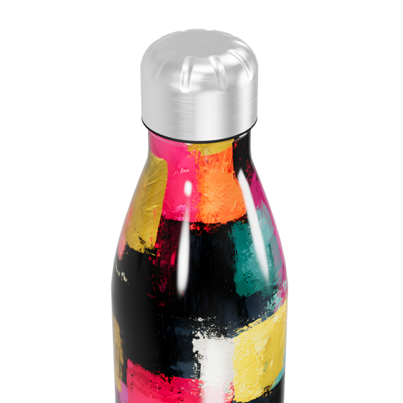 Garrafa Inox - Colorida Abstrata 500ml