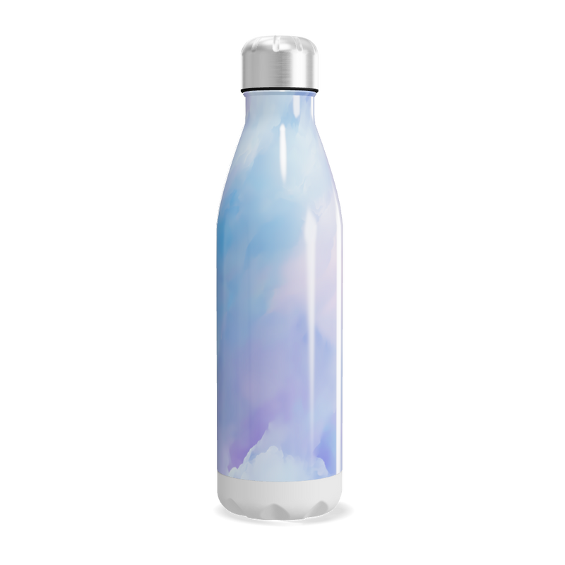 Garrafa Inox Pastel - Tons de Rosa e Azul