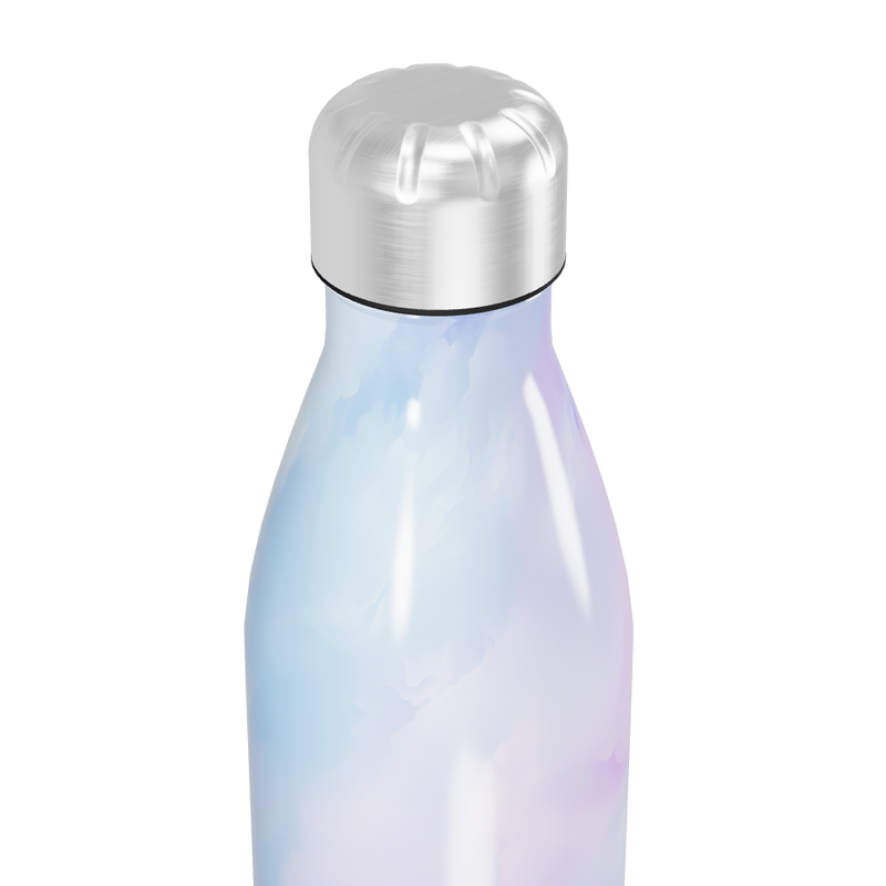 Garrafa Inox Pastel - Tons de Rosa e Azul
