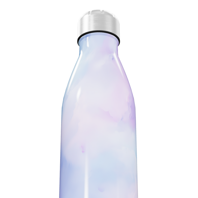 Garrafa Inox Pastel - Tons de Rosa e Azul