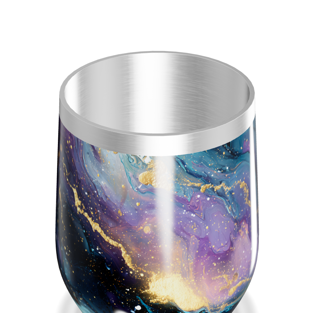 Copo Térmico Slim - Estampa Galáxia