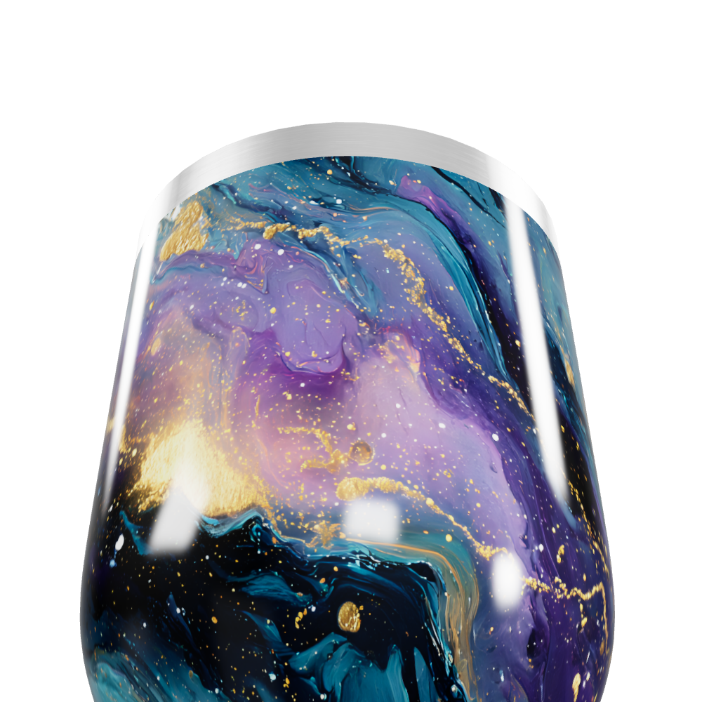 Copo Térmico Slim - Estampa Galáxia