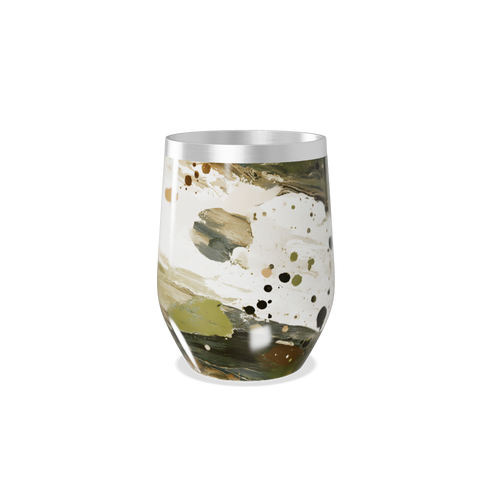 Copo Térmico Slim - Estampa Abstrata Colorida