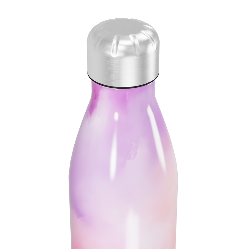 Garrafa Inox - Degradê Rosa e Roxo