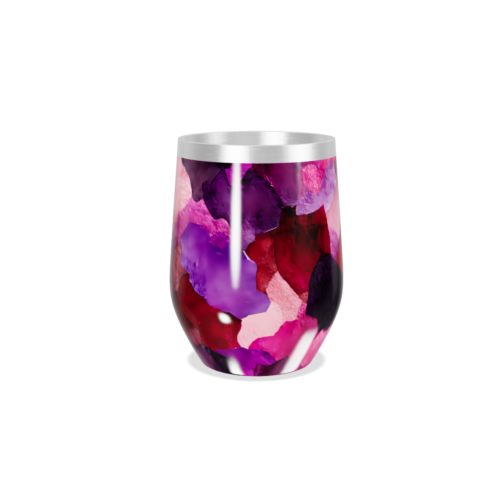 Copo Térmico Slim - Estampa Floral Colorida