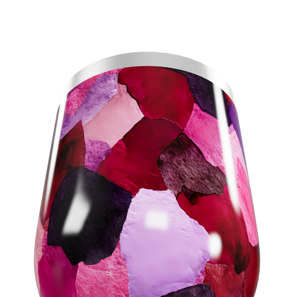 Copo Térmico Slim - Estampa Floral Colorida