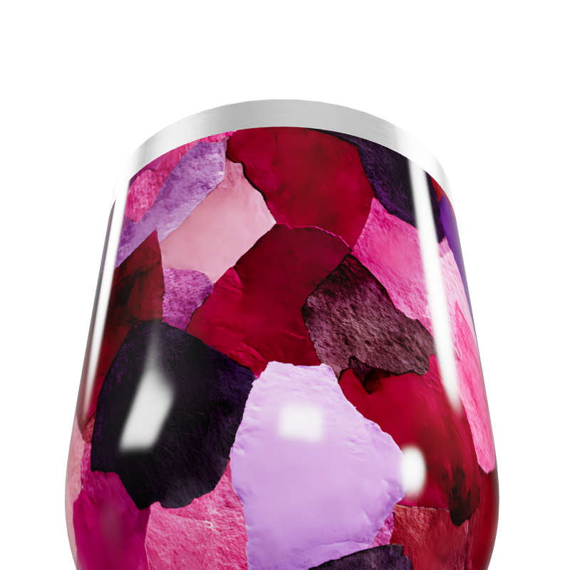 Copo Térmico Slim - Estampa Floral Colorida