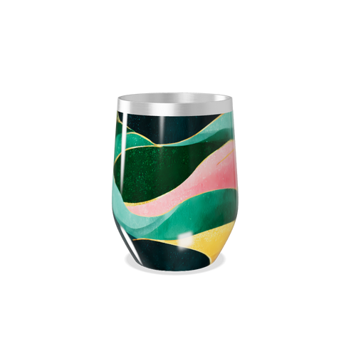 Copo Térmico Slim - Multicolorido Inox