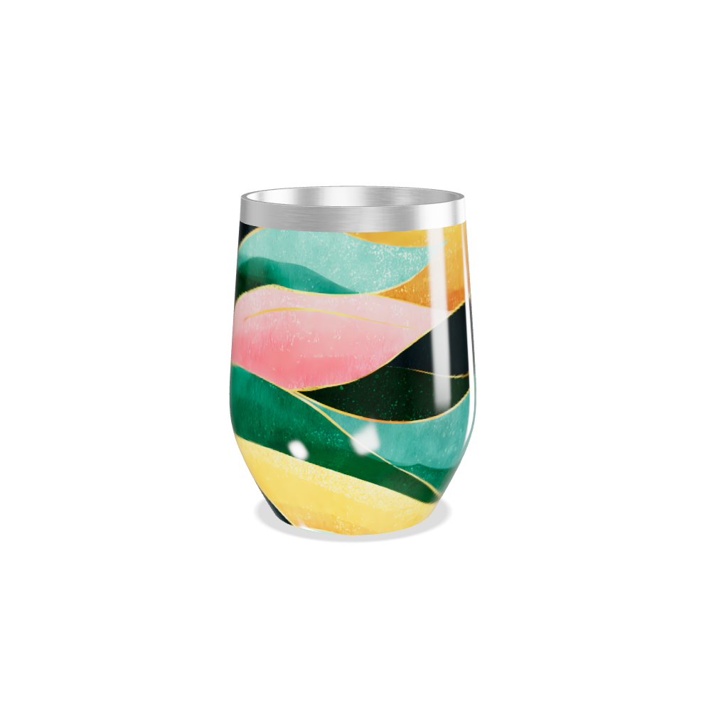 Copo Térmico Slim - Multicolorido Inox