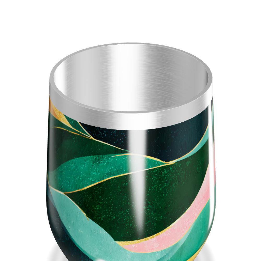 Copo Térmico Slim - Multicolorido Inox