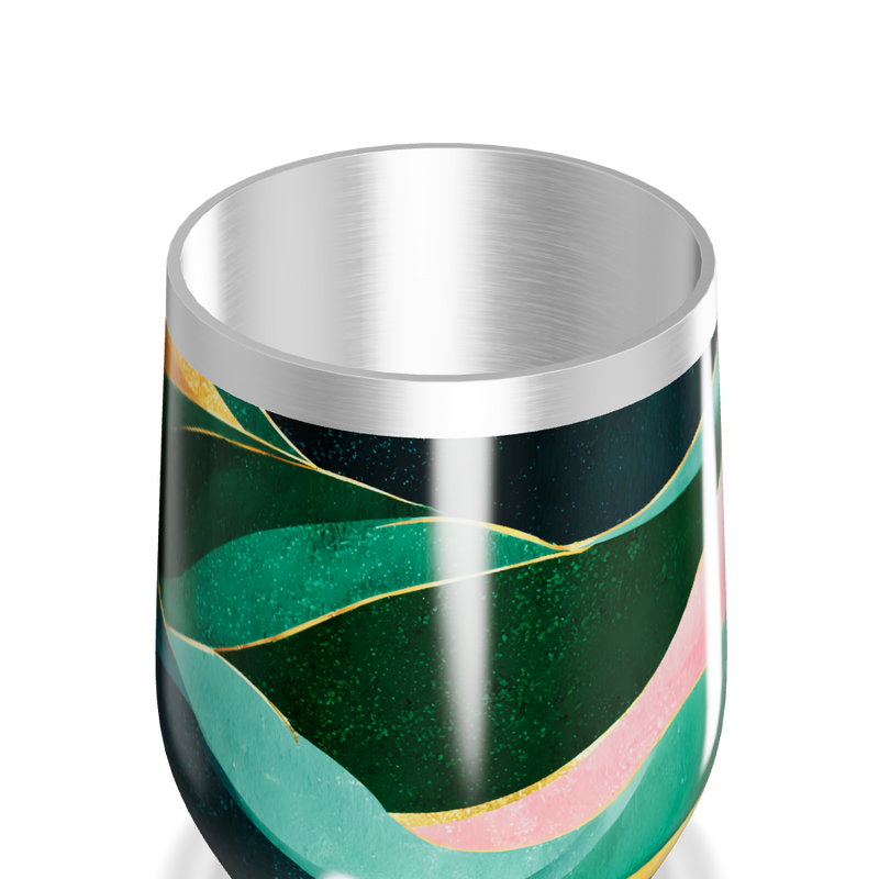 Copo Térmico Slim - Multicolorido Inox