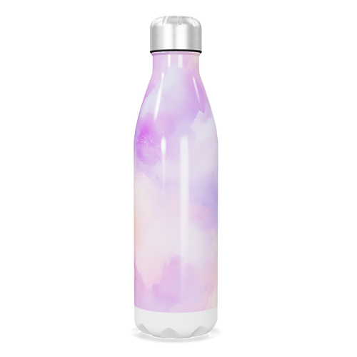 Garrafa Inox Estampa Colorida Pastel