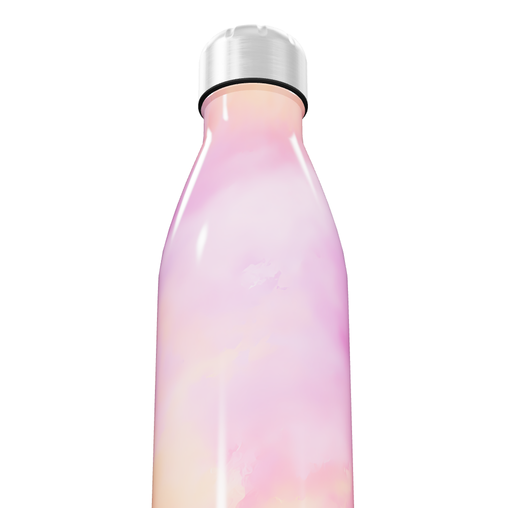 Garrafa Inox - Rosa Degradê 500ml