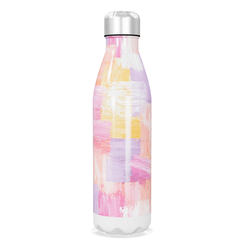 Garrafa Inox - Colorida com Pinceladas