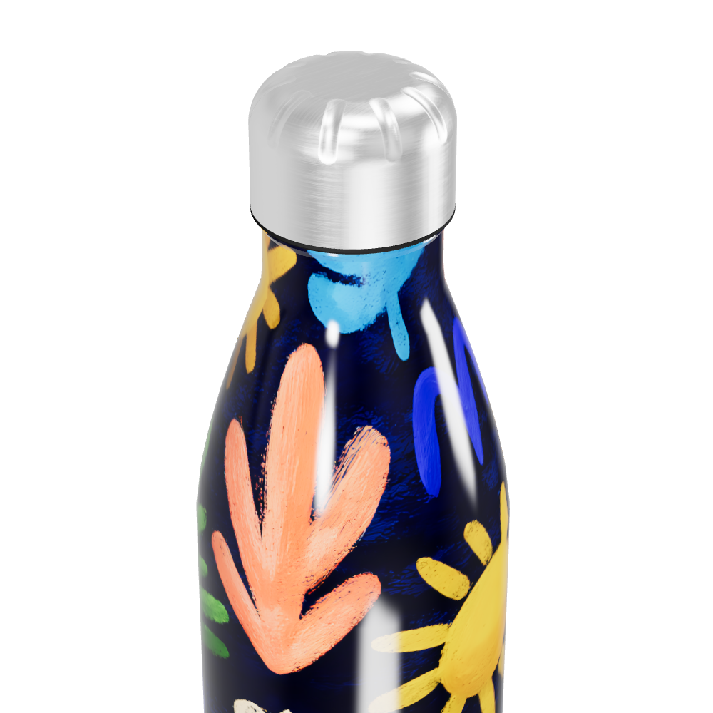 Garrafa Inox - Estampada Colorida 500ml