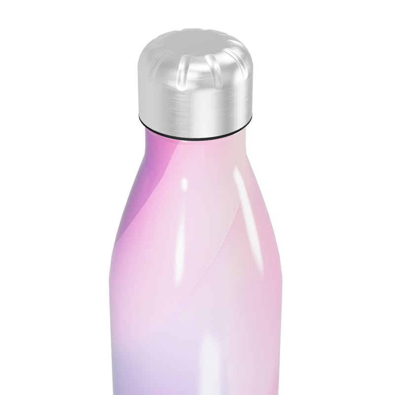 Garrafa Inox Rosa - Gradiente 500ml