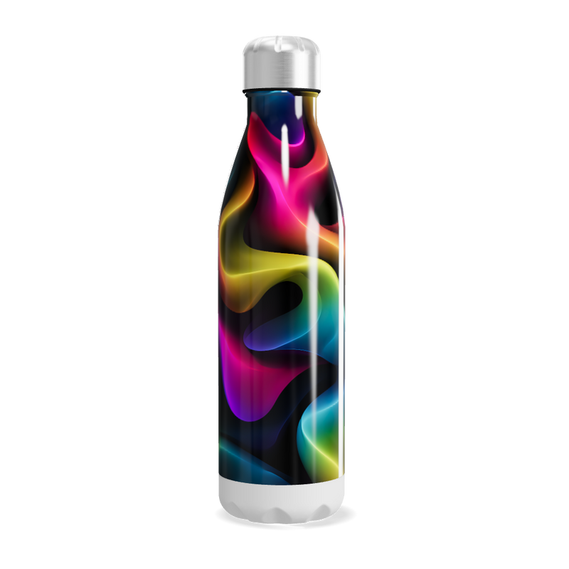 Garrafa Inox - Estampa Multicolorida
