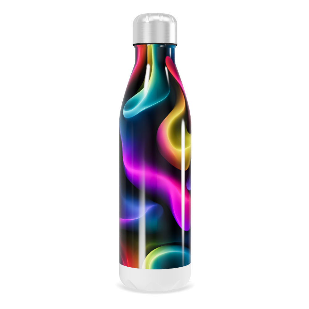 Garrafa Inox - Estampa Multicolorida