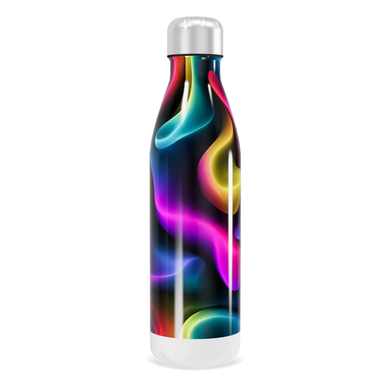 Garrafa Inox - Estampa Multicolorida