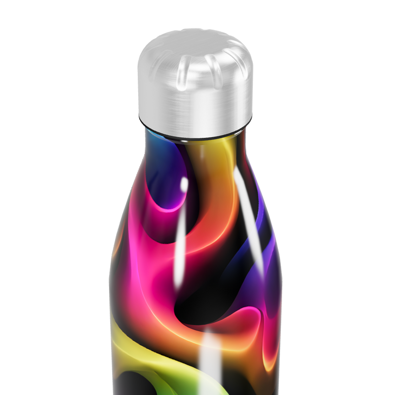 Garrafa Inox - Estampa Multicolorida