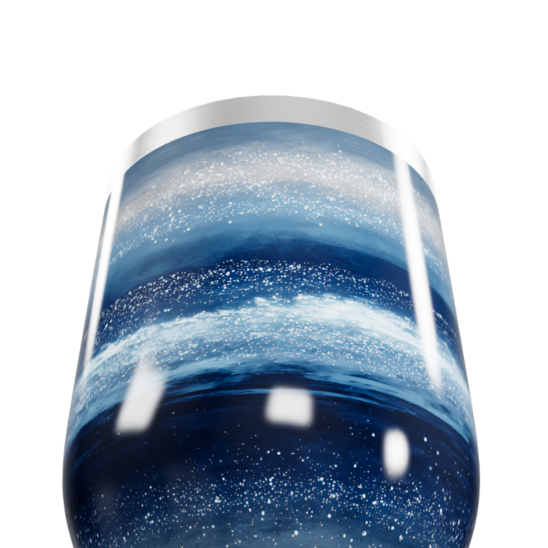 Copo Térmico Slim - Azul Estrelado Inox