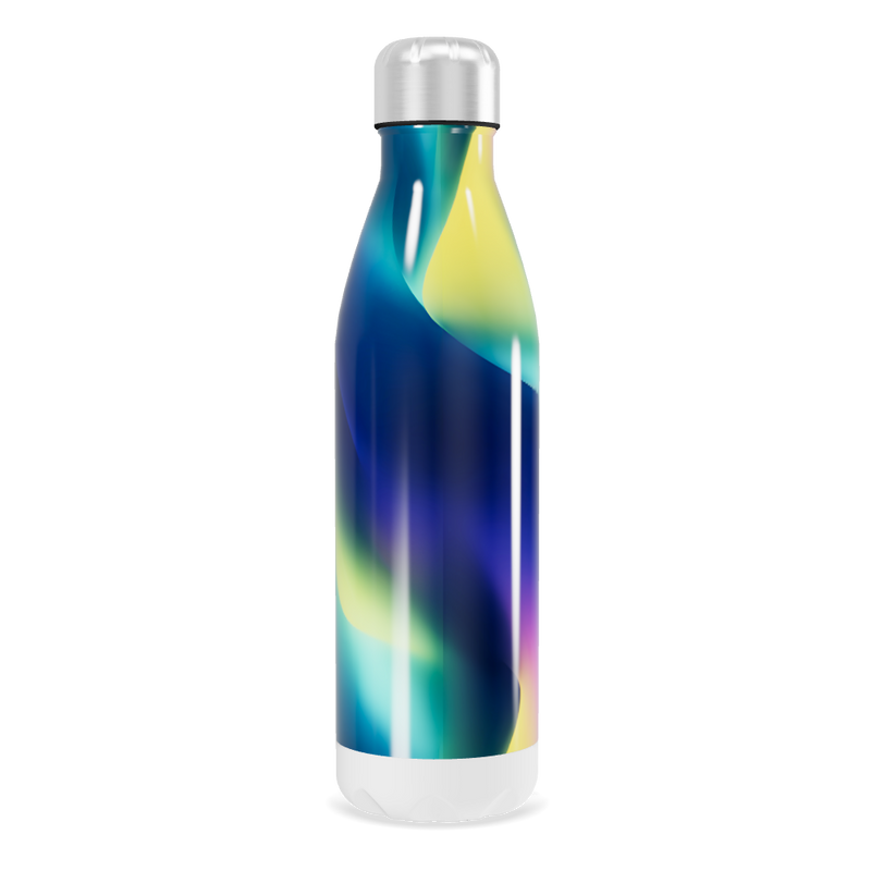 Garrafa Inox - Azul Degradê