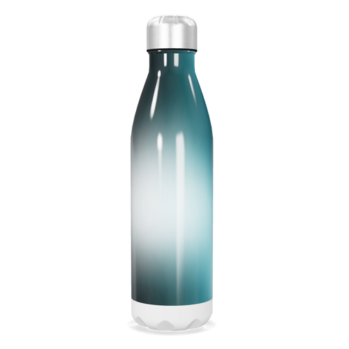 Garrafa Inox Azul Degradê 500ml