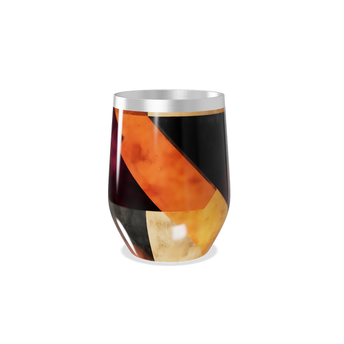 Copo Térmico Slim - Estampa Abstrata Colorida