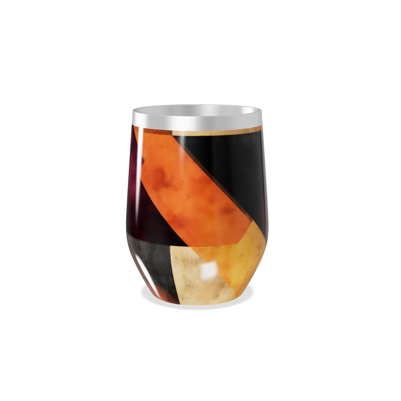 Copo Térmico Slim - Estampa Abstrata Colorida