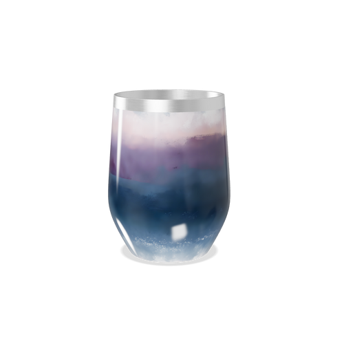 Copo Térmico Slim - Gradiente Azul Roxo